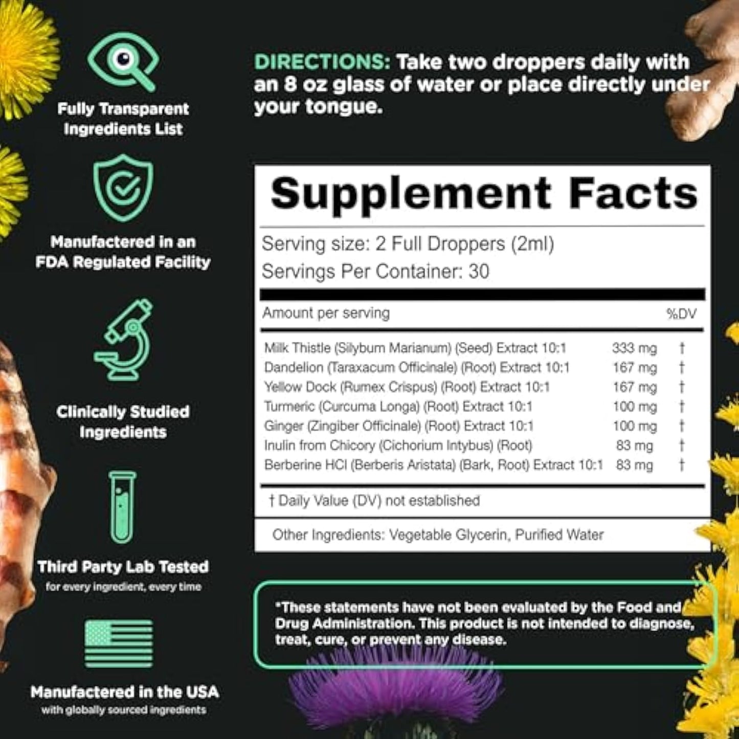 Super Bonsais Super Liver Support with Milk Thistle